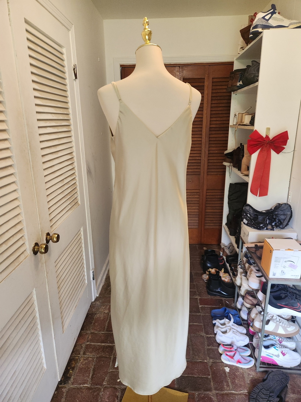 a new day Cream Slip Maxi Dress - Picture 5 of 10